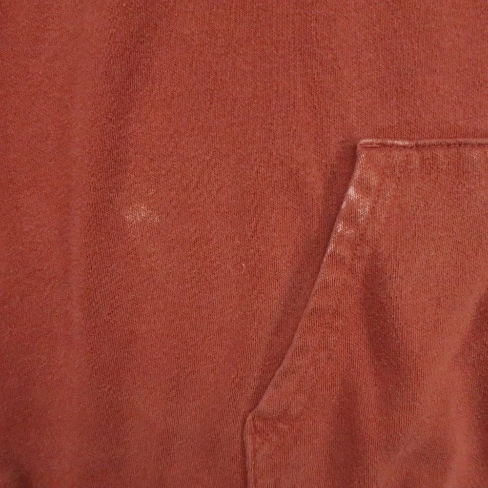 The North Face Hoodie Mens Large Red Rust Half Dome Pullover Hooded Hiking *